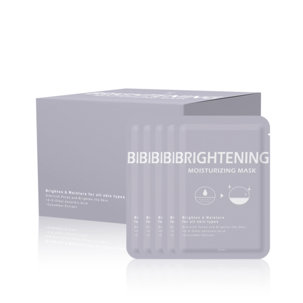 【Ph】植萃綻白保濕黑面膜 50片入